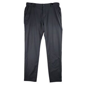 Jack Archer Jetsetter Tech Pants Mens 34x32 Charcoal Grey Tapered Commuter Work